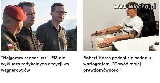 Niby dwa niepowiązane ze sobą artykuły