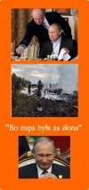 Bo zupa była za słona...