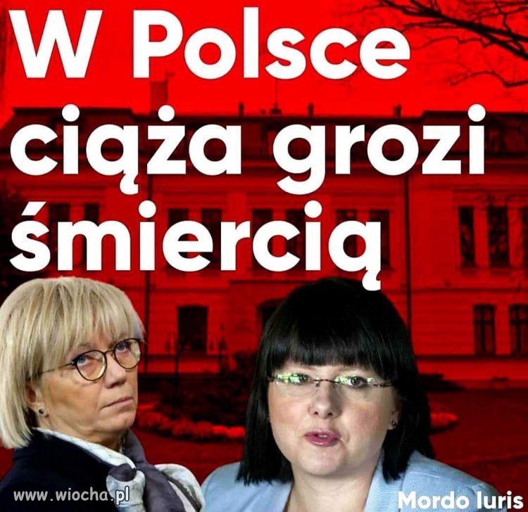 To przez nie...