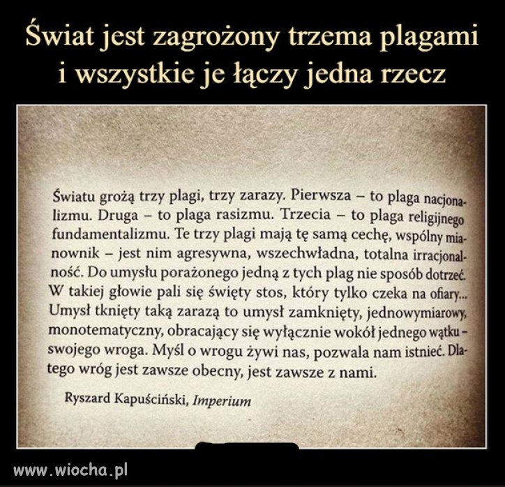 To przypomina "Imperium" PiSu Kaczynskiego...