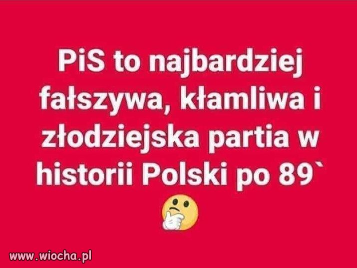 Ludzie ktorzy glosuja na PiS, sa ich wspolnikami!