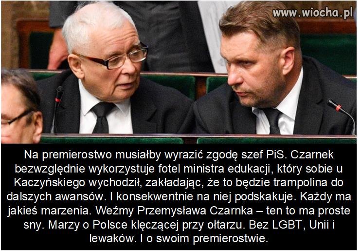 Czarnkowe sny o potędze.