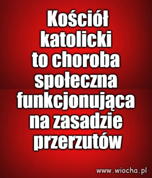 Kaprawym okiem ateisty patrząc ...