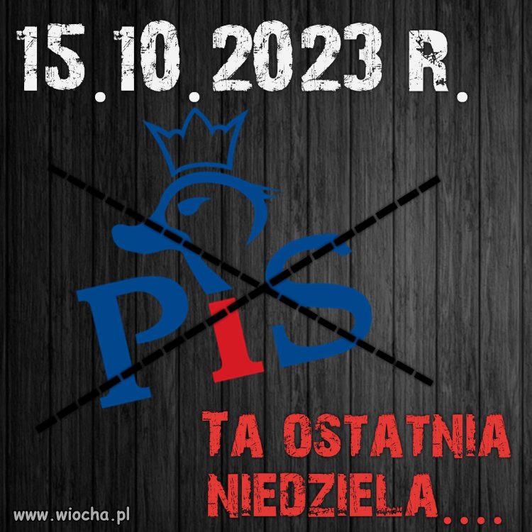 Koniec PiS jest bliski