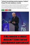 Uchronić Kaczyńskiego przed przegraną z Tuskiem;