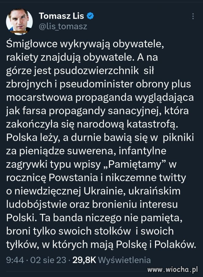 Ta banda broni tylko swoich stołków i swoich tyłków, 