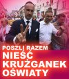 Murowany kandydat na przyszłego ministra oświaty.