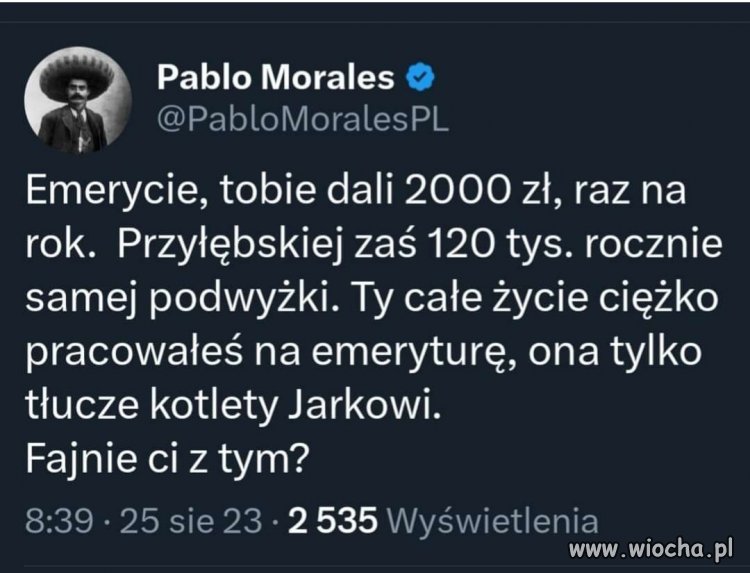 Pytanie do emerytów 