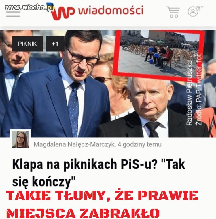 Kolejny sukces pisowskich błaznów