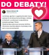 Balbina to nie boi się debatować tylko z kimś na swoim poziomie np.