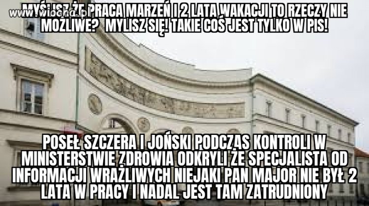 Niedzielski jako szef to skarb nie człowiek