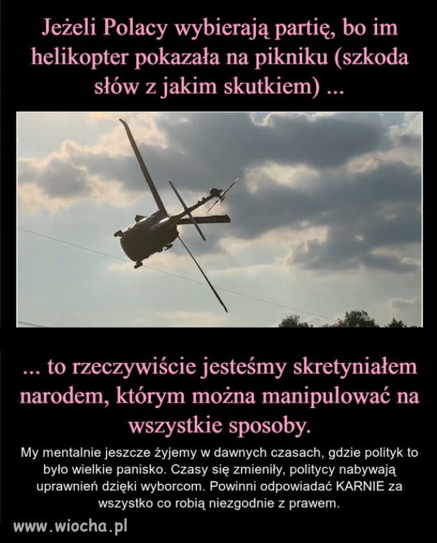 Polska to taki pańszczyźniany folwark.