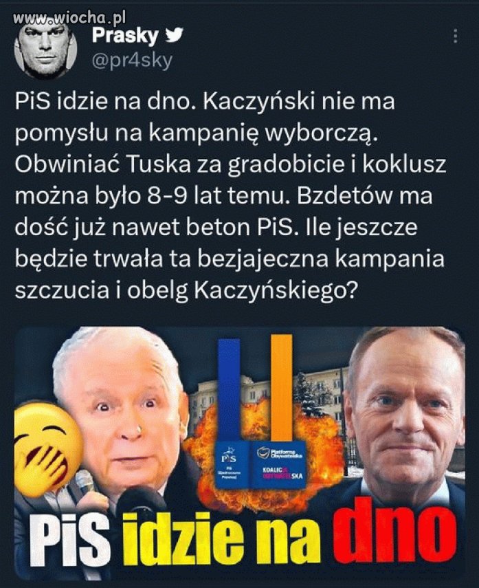 Bo od zawsze była wina Tuska