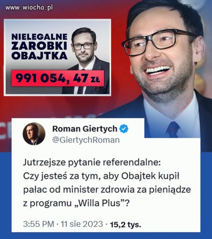 Pytanie referendalne. Propozycja od Romana.