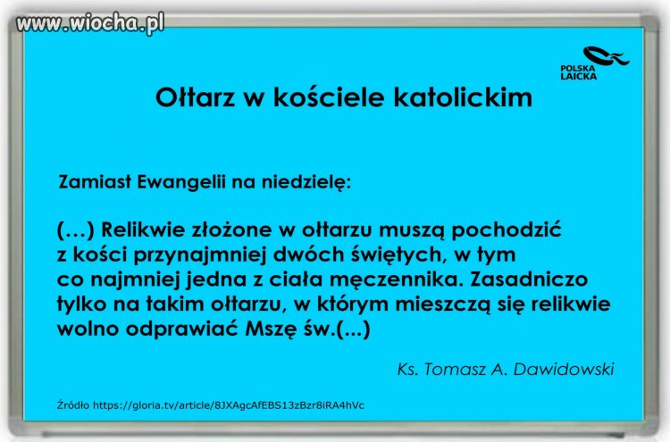 I są ludzie którzy w to wierzą...