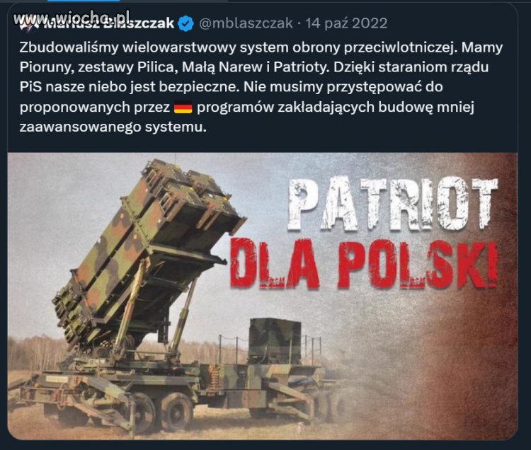 Wygląda na to, że obronę polskiej przestrzeni powietrznej 