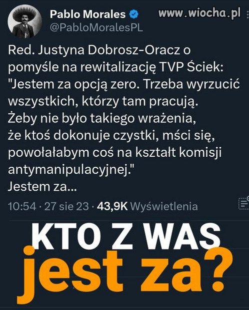 Jestem za. Kto jeszcze?