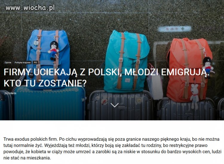 PiS jest partią, która zniszczyła Polskę.