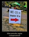 I może łamać ego