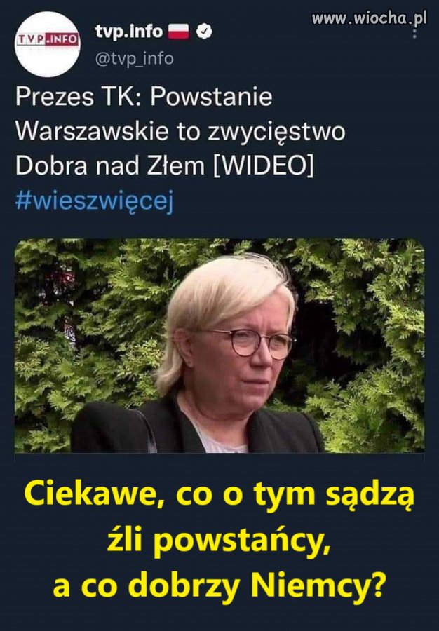 Ciekawe co o tym sądzą źli powstańcy, a co dobrzy Niemcy