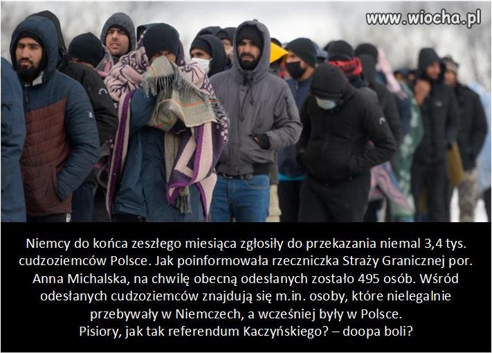 Niemcy chcą odesłać niemal 3,4 tys. uchodźców
