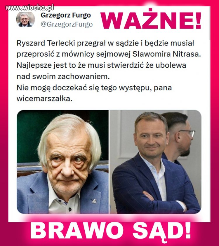 Musimy koniecznie to zobaczyć. Gratki dla Pana Nitrasa!