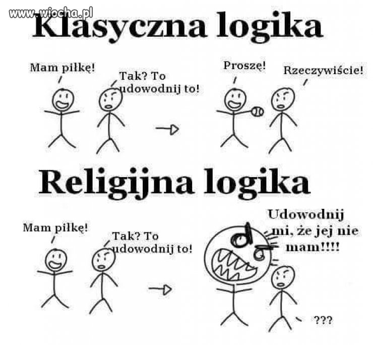 Ktoś to opowiada o cudach ma szczególny obowiązek te cuda udowodnić, jak w nauce. 