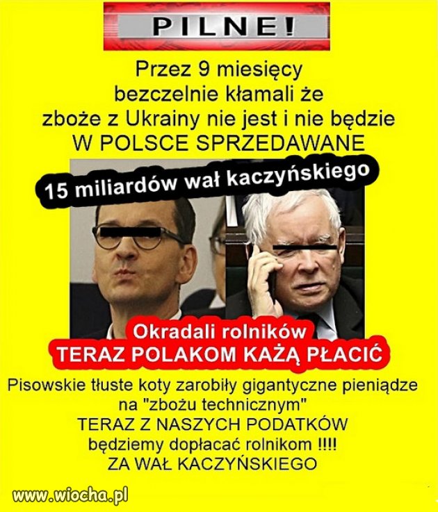 Kłamać, kraść i szczuć na Tuska, to program polityczny PiSu!