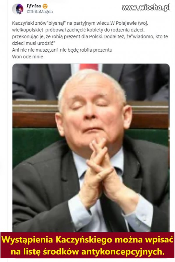 Jak za czasów III Rzeszy! Co w tym durnym łbie siedzi?