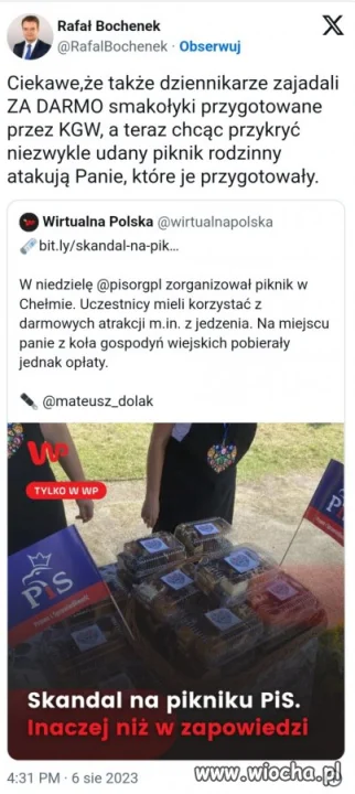 Pisiory mają wszystko za darmo