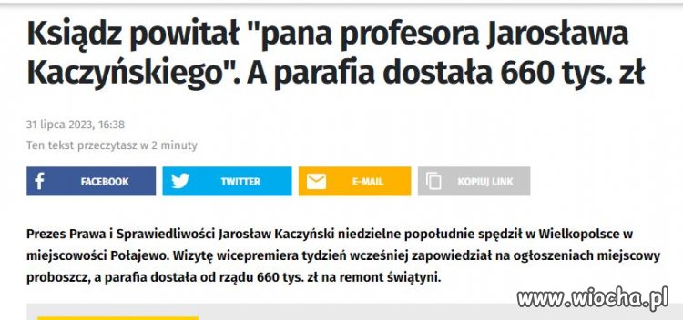 1.  Rzeczpospolita Polska jest państwem świeckim, neutralnym w sprawach religii i przekonań.