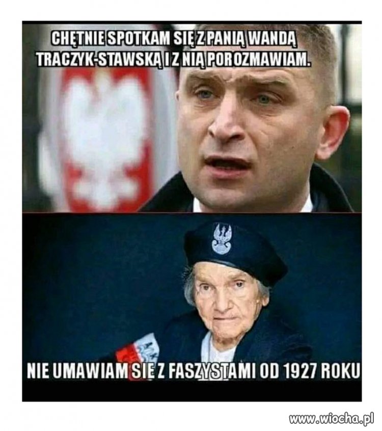 O czym Pani Wanda miała by rozmawiać