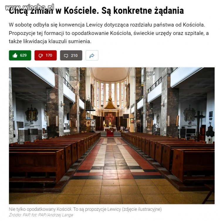 Państwo świeckie jest warunkiem wolności w Polsce.
