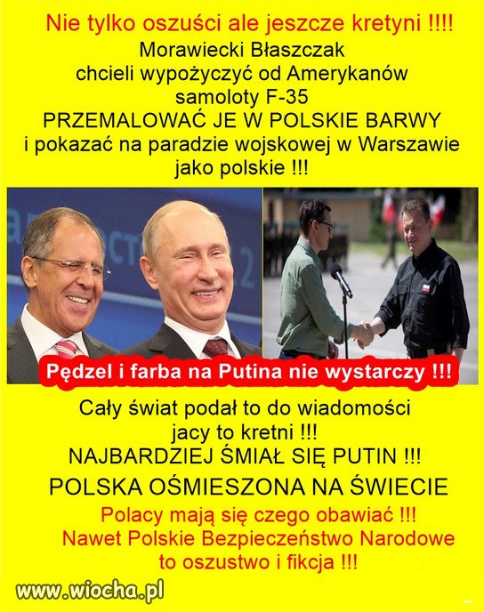 To są magicy w tym PiSie...Co za wstyd !!