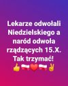 Jeśli jeden obywatel, lekarz spowodował zdjęcia Min. zdrowia, to tłumy Polaków, wywalą na zbitą mordę tę bandę