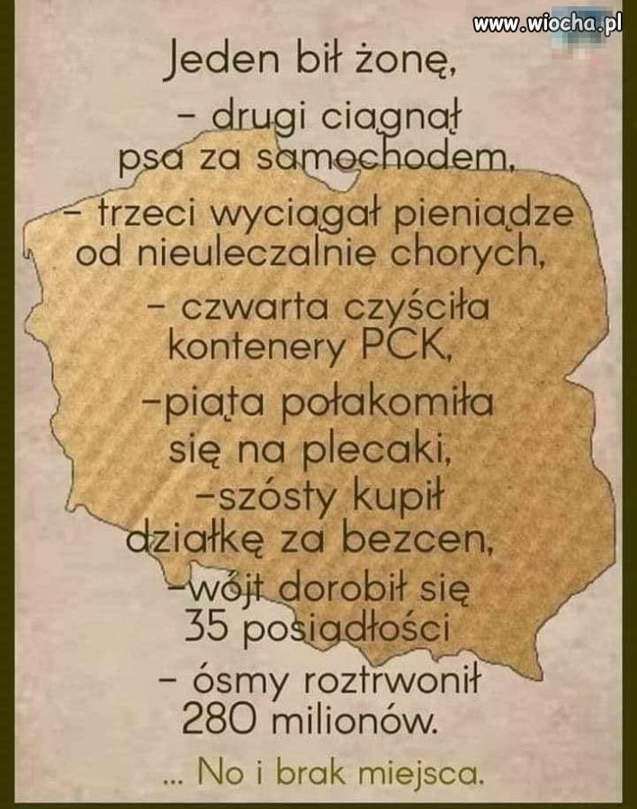 Ośmiu ''Wybrańców Narodu''