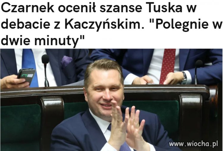 Dwie minuty to dość realny scenariusz