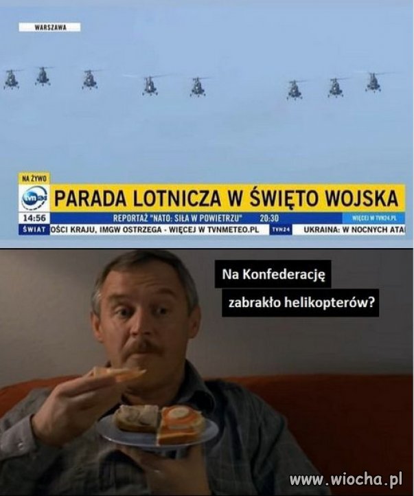Zabrakło helikopterów Konfederosji...