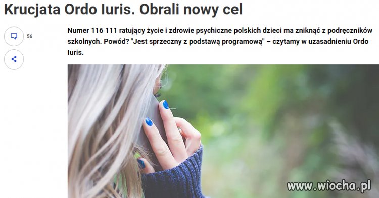 Telefon zaufania dla dzeici kolejnym celem