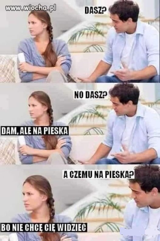 Chyba się obraziła