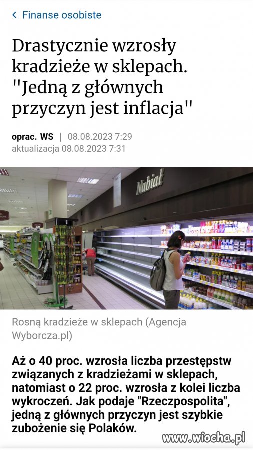 Pisowski " dobrobyt"