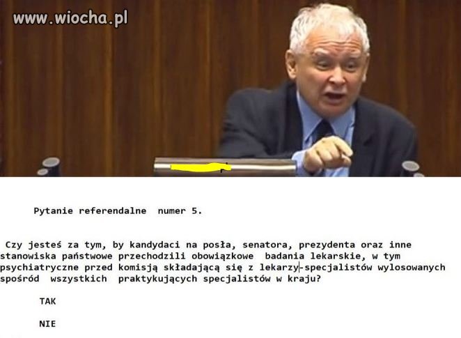 Skoro badania trzeba robić żeby zostać