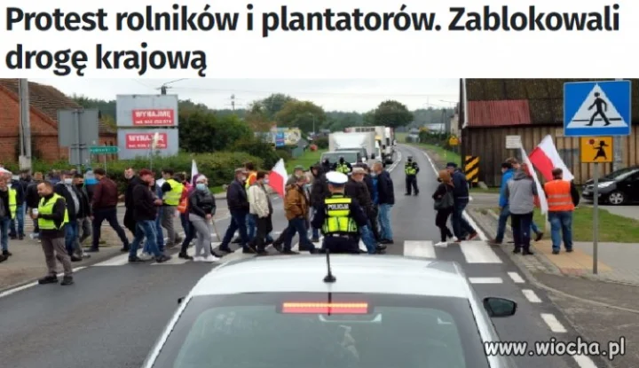 Może dla odmiany zablokują drogę objazdowemu