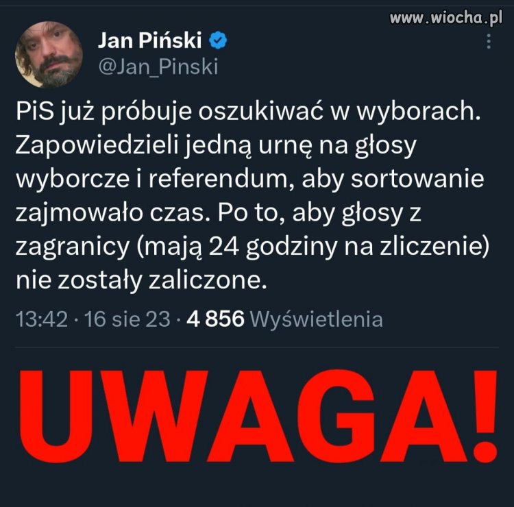 Referendum trzeba zbojkotować.