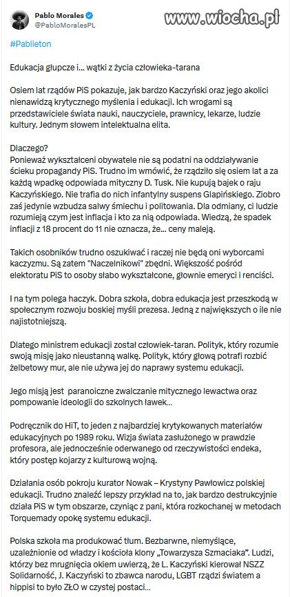 Przepraszam za długi tekst...ale warto przeczytać!