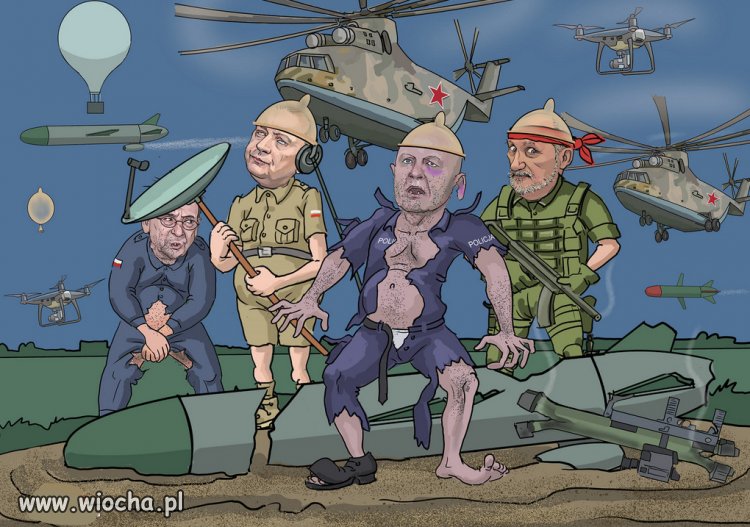 Czujni, zwarci, gotowi...nie oddadza nawet guzika, ani kasy!