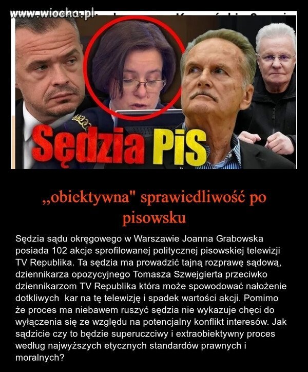 W pisie jak zwykle najwyższe standardy