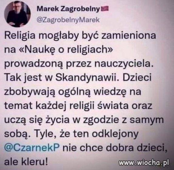 Czarnek to nawiedzony oszolom, reprezentant ePiSkopatu!