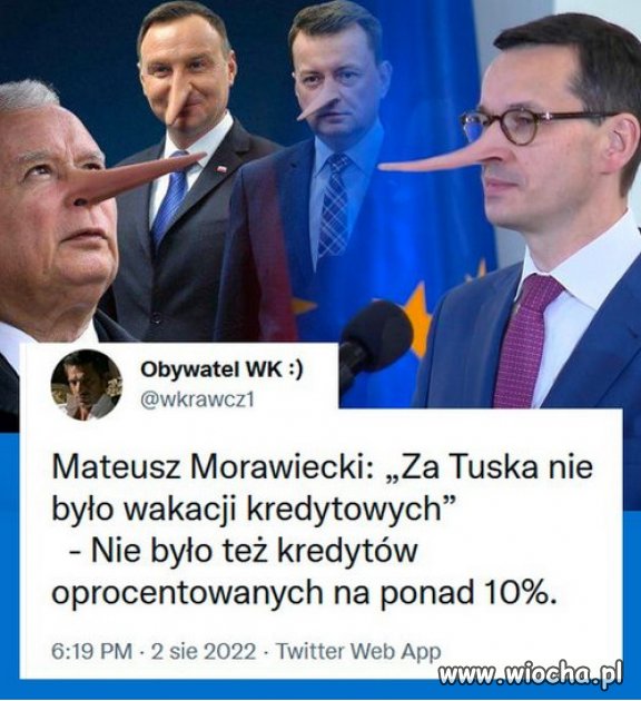 Kłamstwo PiS ma krótkie nogi i bardzo długi nos.