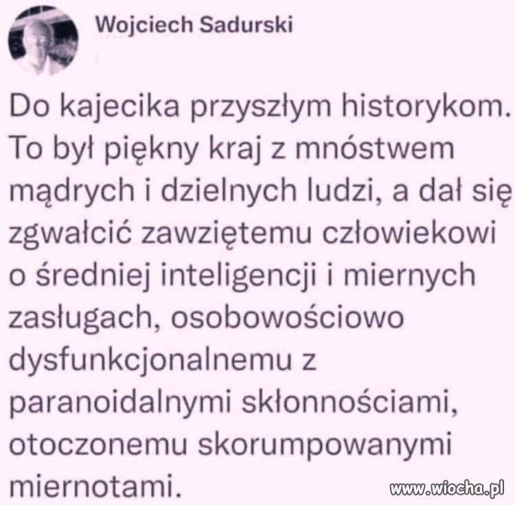 Już nigdy nie wolno popełnić takiego błędu